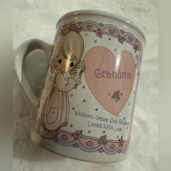 Vintage 1984 Precious Moments Collections Grandma Coffee Cup Mug Collectible - Picture 10 of 12